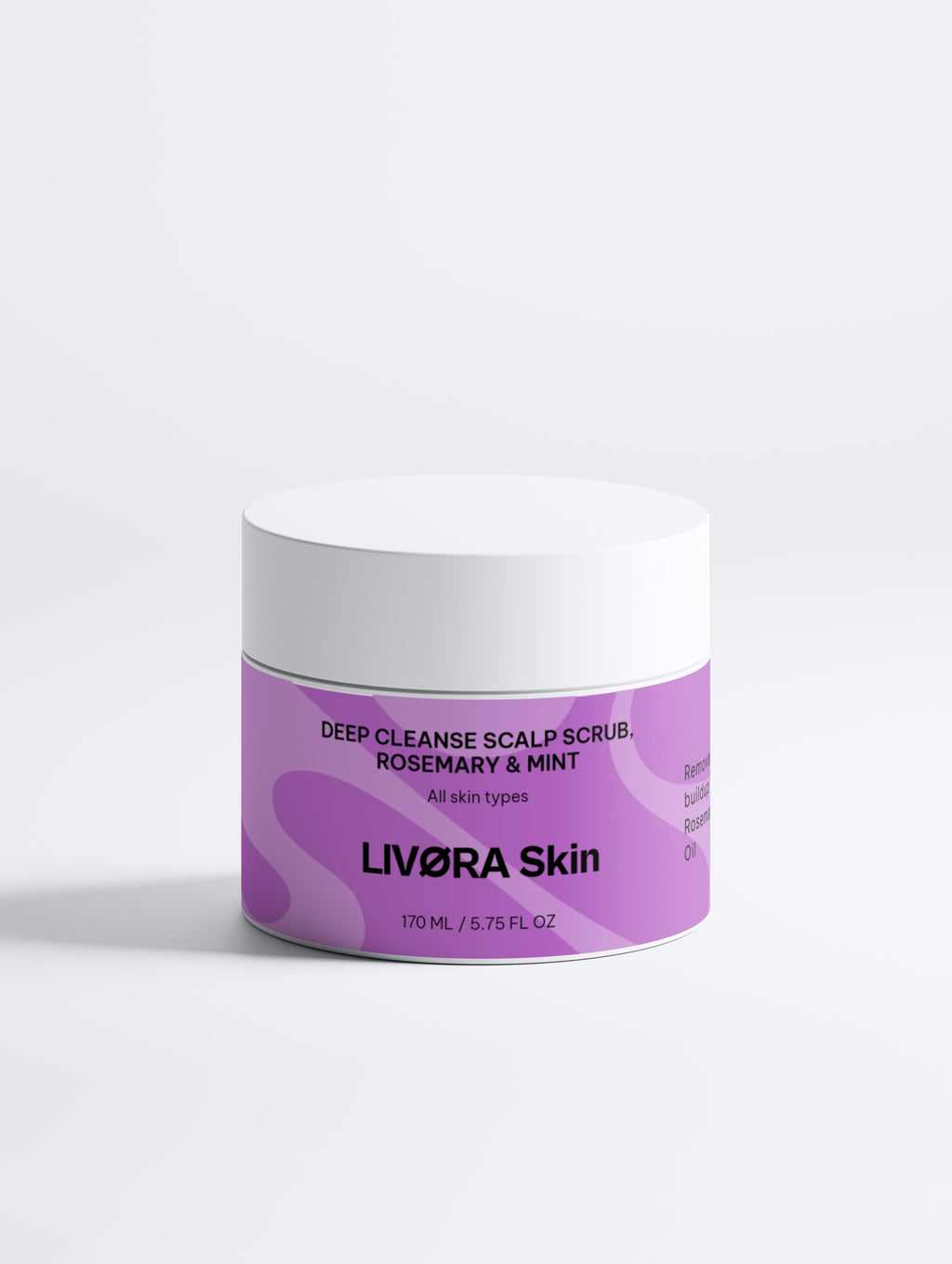 Deep Cleanse Scalp Scrub, Rosemary & Mint